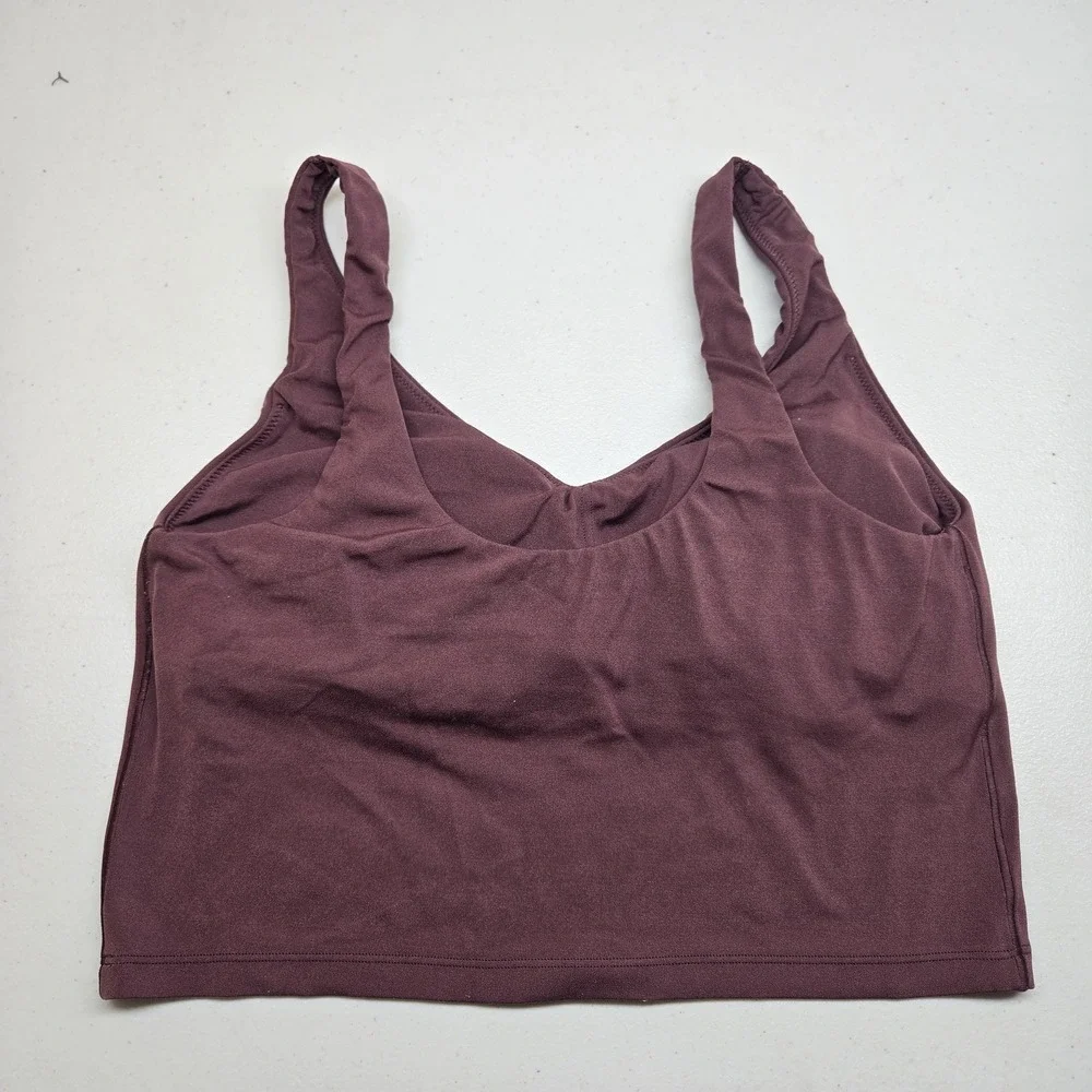 OFFLINE By Aerie Women Bra L/G Brown REAL ME Bralette Wireless Knit Strap